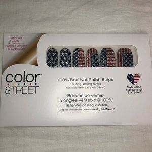 Colorstreet Flagtime Gal patriotic nail strips